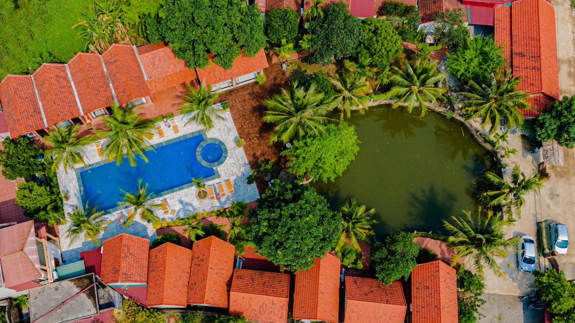 Tam Coc Green Garden Bungalow Ninh Binh Exterior foto